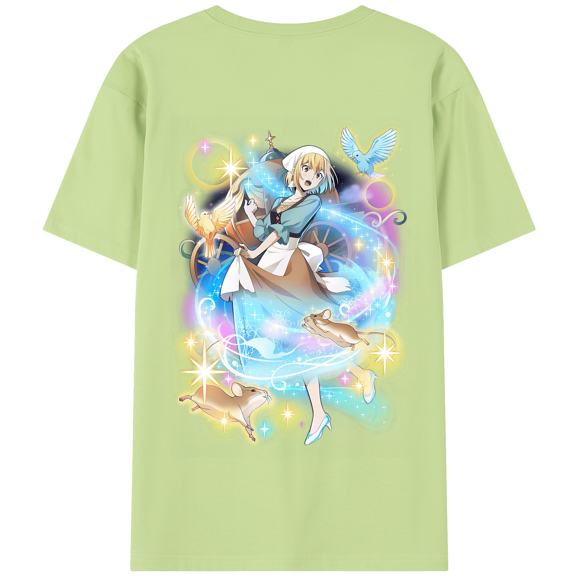 （画像用） 文豪ストレイドッグス Bungo Stray Dogs 綿100％半袖Tシャツ（背面プリント）